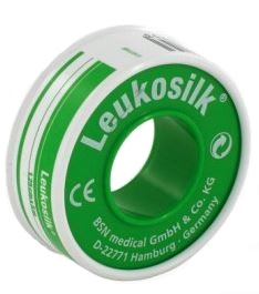 CEROTTO IN ROCCHETTO LEUKOSILK IPOALLERGENICO BIANCO 1,25X500 CM - maxifarmacia.it