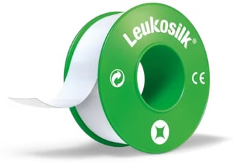 CEROTTO IN ROCCHETTO LEUKOSILK IPOALLERGENICO BIANCO 2,5X500 CM - maxifarmacia.it
