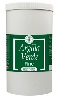 ARGILLA VERDE FINE 1 KG - maxifarmacia.it