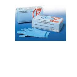 GUANTO IN NITRILE PROTECTION MISURA MEDIA AMBIDESTRI PER ESPLORAZIONE E PER LABORATORIO 100 PEZZI - maxifarmacia.it