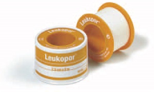 LEUKOPOR CEROTTO IN ROCCHETTO IPOALLERGENICO TESSUTO NON TESSUTO BIANCO 1,25X500 CM - maxifarmacia.it