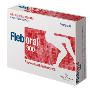 FLEBORAL 300 5 CAPSULE - maxifarmacia.it