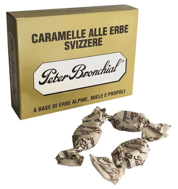 PETER BRONCHIAL CARAMELLA PROPOLI 50 G - maxifarmacia.it