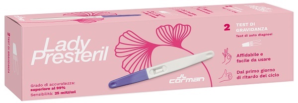 TEST DI GRAVIDANZA LADY TEST 2 PEZZI - maxifarmacia.it