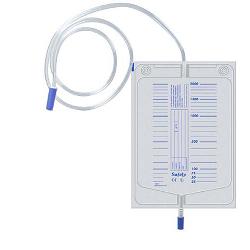 SACCA DI DRENAGGIO LETTO PER INCONTINENZA CON SCARICO MISURA 90CM MONOUSO 30 PEZZI - maxifarmacia.it
