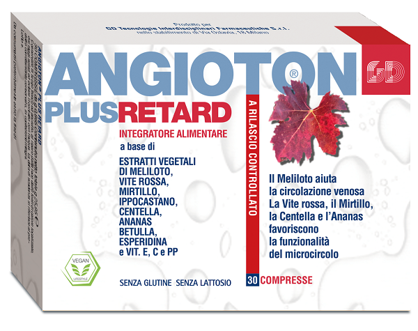 ANGIOTON PLUS RETARD 30 COMPRESSE - maxifarmacia.it