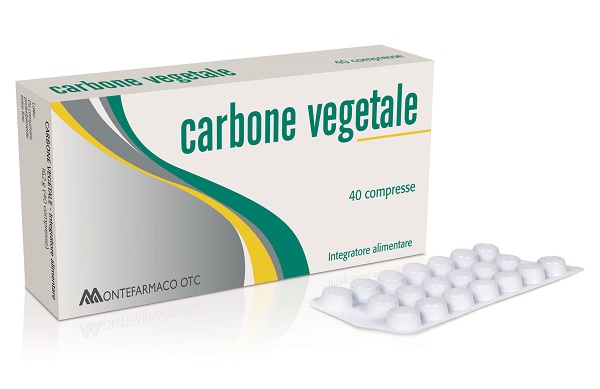 CARBONE VEGETALE 40 COMPRESSE - maxifarmacia.it