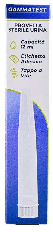 PROVETTA STERILE PER URINA 12ML GAMMADIS - maxifarmacia.it