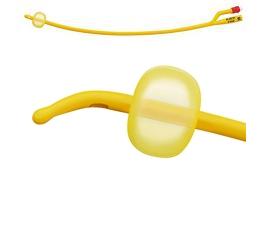 CATETERE FOLEY A MEDIA PERMANENZA  RUSCH GOLD PLUS A 2 VIE IN SILKOLATEX LATTICE-SILICONE PER ADULTO CH20 LUNGHEZZA 40 CM PUNTA CILINDRICA A 2 FORI PALLONCINO 5-15 ML 1 PEZZO - maxifarmacia.it