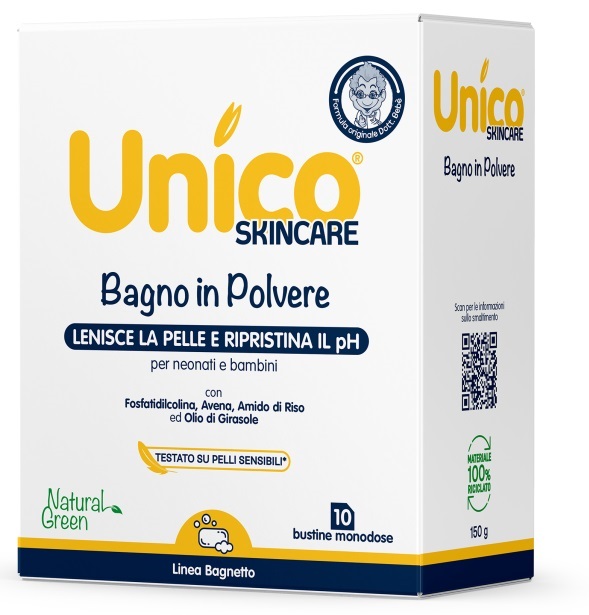 UNICO BAGNO NEON BAMBINI 10 BUSTINE 15 G - maxifarmacia.it