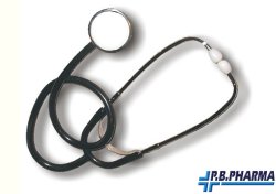 FONENDOSCOPIO PIATTO DI COLORE NERO - maxifarmacia.it