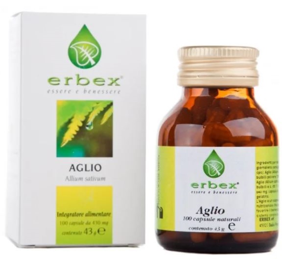 AGLIO 100 CAPSULE 430 MG - maxifarmacia.it