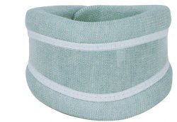 COLLARE CERVICALE SEMIRIGIDO MISURA PICCOLA PER ARTROSI CERVICALE, COLPO DI FRUSTA E TORCICOLLO. REGOLAZIONE DELLA CIRCONFERENZA TRAMITE CINGHIE POSTERIORI IN VELCRO. ALTEZZA 10CM - maxifarmacia.it