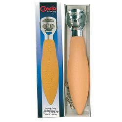 CREDO TAGLIACALLI CROMATO CON CLIP RASPA COLORE ALBICOCCA - maxifarmacia.it