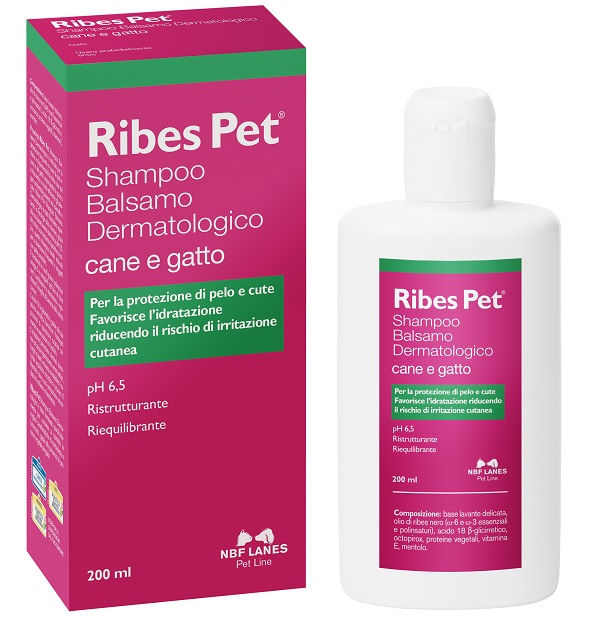 RIBES PET SHAMPOO BALSAMO FLACONE 200 ML - maxifarmacia.it