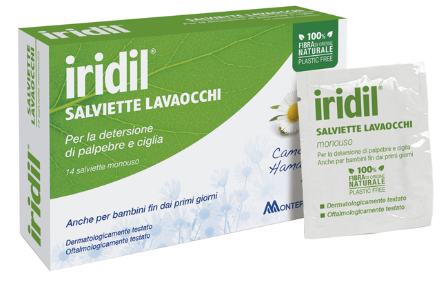 IRIDIL LAVAOCCHI 14 SALVIETTE MONOUSO - maxifarmacia.it