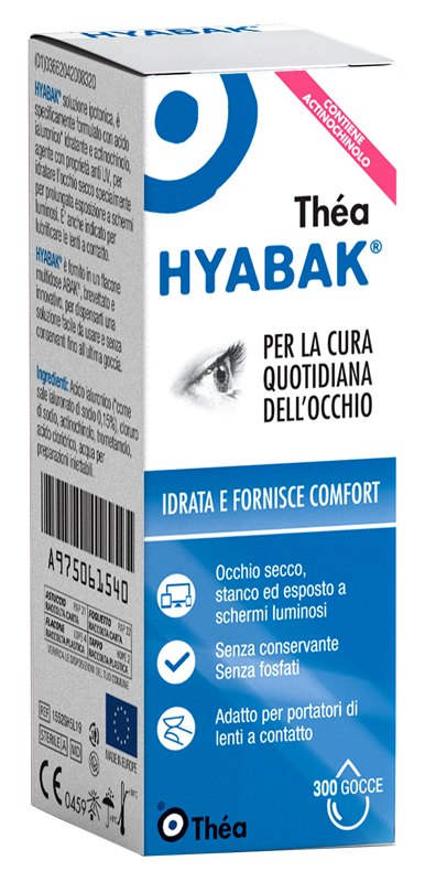 HYABAK SOLUZIONE OFTALMICA 10 ML - maxifarmacia.it