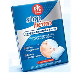 TAMPONE EMOSTATICO STERILE STOP HEMO 5BUSTE - maxifarmacia.it