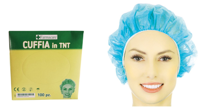 CUFFIA TNT 100 PEZZI - maxifarmacia.it