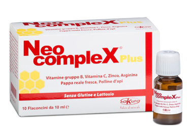 NEOCOMPLEX PLUS 10 FLACONCINI MONODOSE 10 ML - maxifarmacia.it