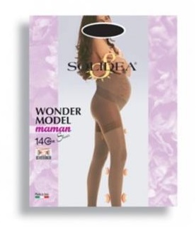 WONDER MODEL MAMAN 140 SHEER COLLANT GESTANTE CAMEL M - maxifarmacia.it