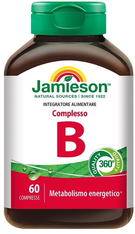 JAMIESON COMPLESSO B 60 COMPRESSE - maxifarmacia.it