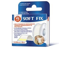 CEROTTO IN ROCCHETTO PIC SOFT FIX TESSUTO NON TESSUTO 2,5X914 CM IN DISPENSER 1 PEZZO - maxifarmacia.it