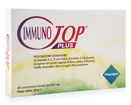 IMMUNOTOP PLUS 40 COMPRESSE FILMATE DA 300 MG - maxifarmacia.it