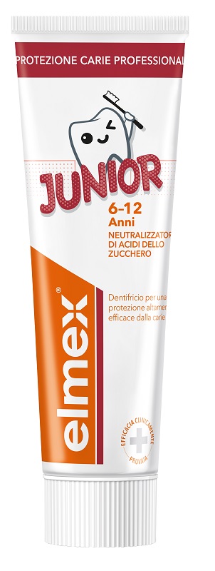 ELMEX JUNIOR PROFESSIONAL DENTIFRICIO 75 ML - maxifarmacia.it