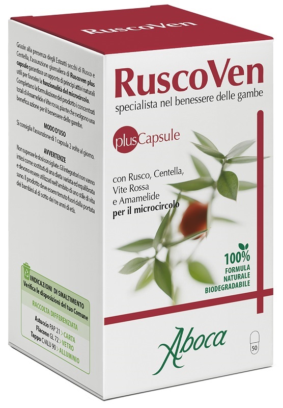 RUSCOVEN PLUS 50 CAPSULE - maxifarmacia.it