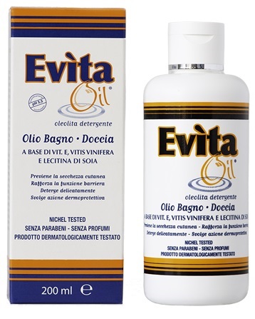 EVITA OIL BAGNO DOCCIA 200 ML - maxifarmacia.it