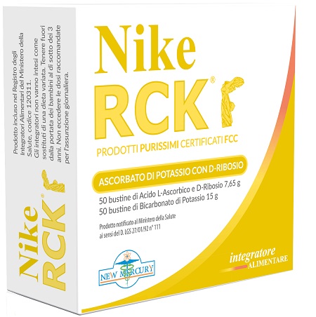 NIKE RCK ASCORBATO POTASSIO + RIBOSIO 100 BUSTINE 22,65 G - maxifarmacia.it