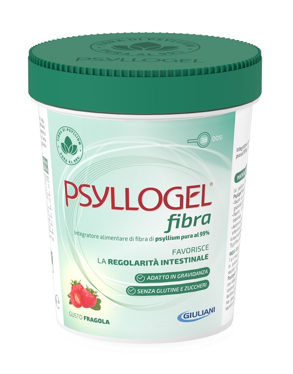 PSYLLOGEL FIBRA FRAGOLA VASO DA 170 G - maxifarmacia.it