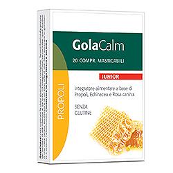 LABORATORIO DELLA FARMACIA GOLACALM JUNIOR 20 COMPRESSE MASTICABILI - maxifarmacia.it