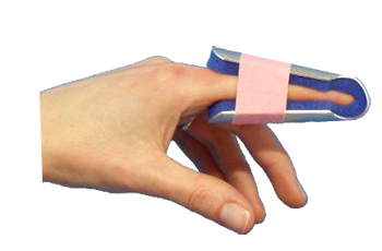 STECCA PER FRATTURA DITA FARMASPLINT A CAMPANA PREFORMATA MEDIA 12 CM - maxifarmacia.it