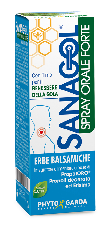 SANAGOL SPRAY FORTE ERBE BALSAMICHE 20 ML - maxifarmacia.it