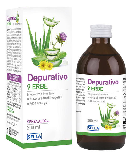 DEPURATIVO 9 ERBE 200 ML - maxifarmacia.it