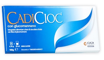 CADICIOC TAVOLETTA LATTE CON GLUCOMANNANO 100 G - maxifarmacia.it