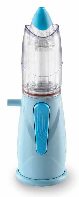 AEROSOL PER ALTE VIE RESPIRATORIE RINOWASH COLORE AZZURRO CON CAMPANA UNIVERSALE - maxifarmacia.it