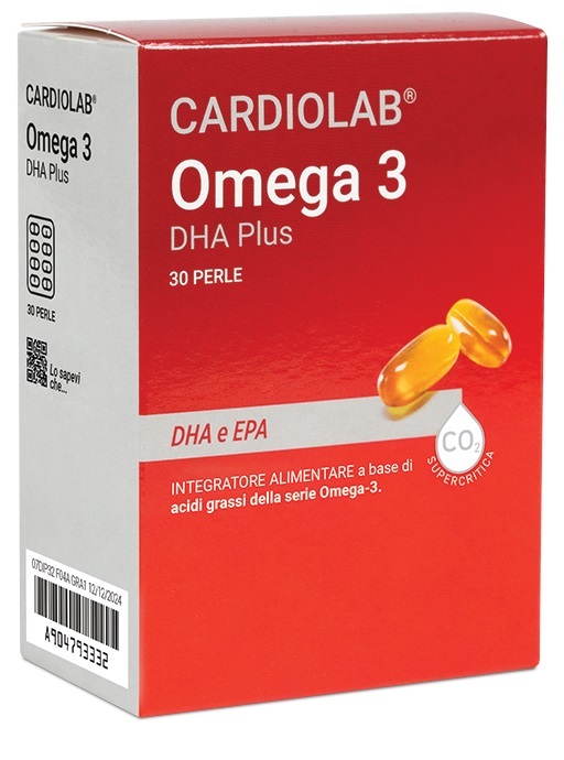 LABORATORIO DELLA FARMACIA OMEGA 3 DHA 30 PERLE LINEA CARDIOLAB - maxifarmacia.it