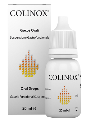 COLINOX SOSPENSIONE GASTROFUNZIONALE GOCCE OROSOLUBILI TRATTAMENTO METEORISMO AEROFAGIA COLICHE GASSOSE 20 ML - maxifarmacia.it