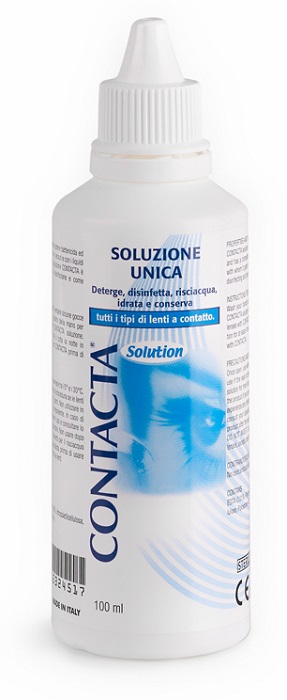 SOLUZIONE UNICA ISOTONICA CONTACTA 100 ML - maxifarmacia.it