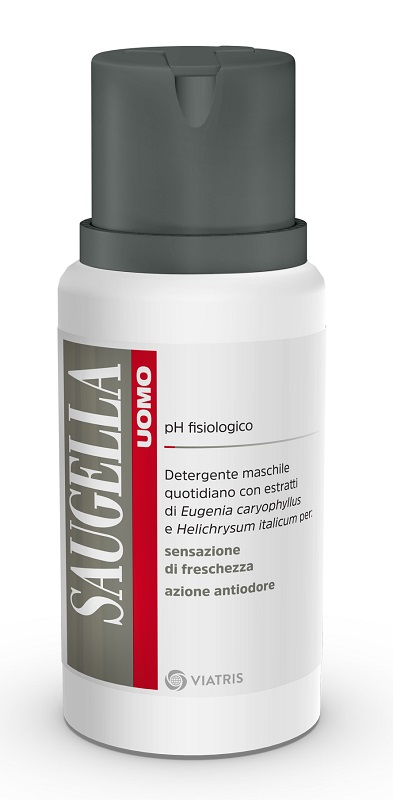 SAUGELLA UOMO PH FISIOLOGICO DETERGENTE MASCHILE 200 ML - maxifarmacia.it