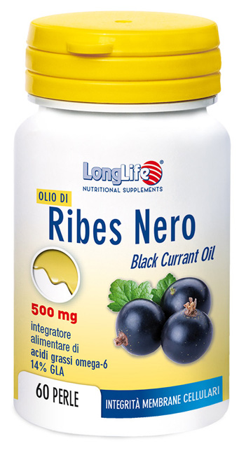 LONGLIFE OLIO RIBES NERO 60 PERLE DI GELATINA - maxifarmacia.it