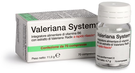 VALERIANA SYSTEM 70 COMPRESSE - maxifarmacia.it