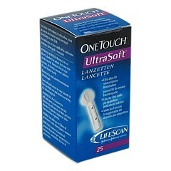 LANCETTE PUNGIDITO ONETOUCH ULTRASOFT 25 PEZZI - maxifarmacia.it