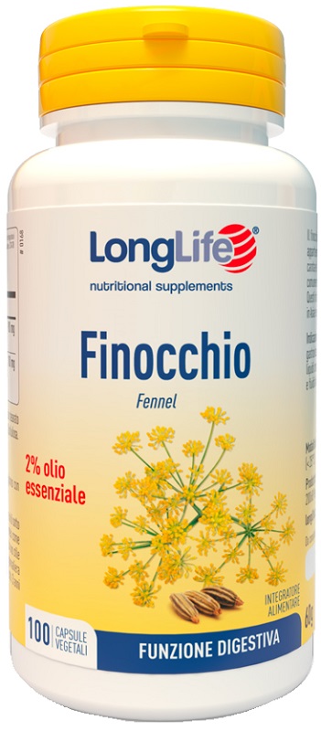 LONGLIFE FINOCCHIO 1% 100 CAPSULE VEGETALI - maxifarmacia.it