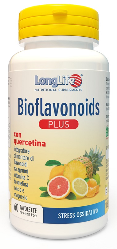 LONGLIFE BIOFLAVONOIDS PLUS 60 TAVOLETTE RIVESTITE - maxifarmacia.it