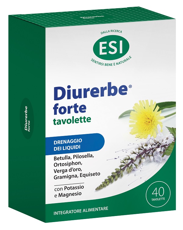 ESI DIURERBE FORTE 40 TAVOLETTE SENZA GLUTINE - maxifarmacia.it