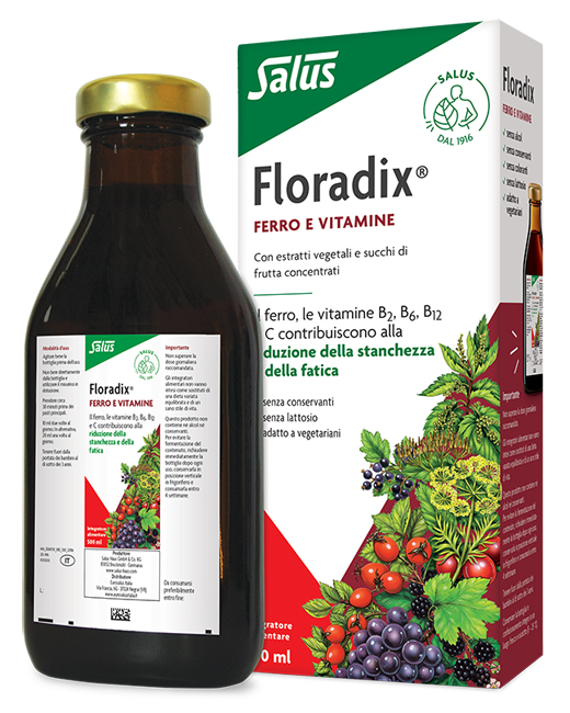 FLORADIX FERRO E VITAMINE 500 ML - maxifarmacia.it
